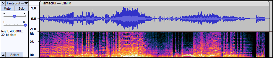 From the Audacity Manual on Spectrogram View