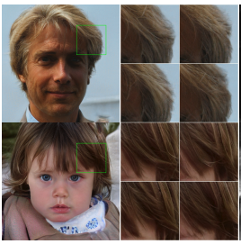 Example of how the exact placement of hair is essentially random and doesn’t matter